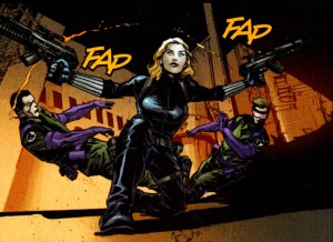 Black Widow Makes Fap